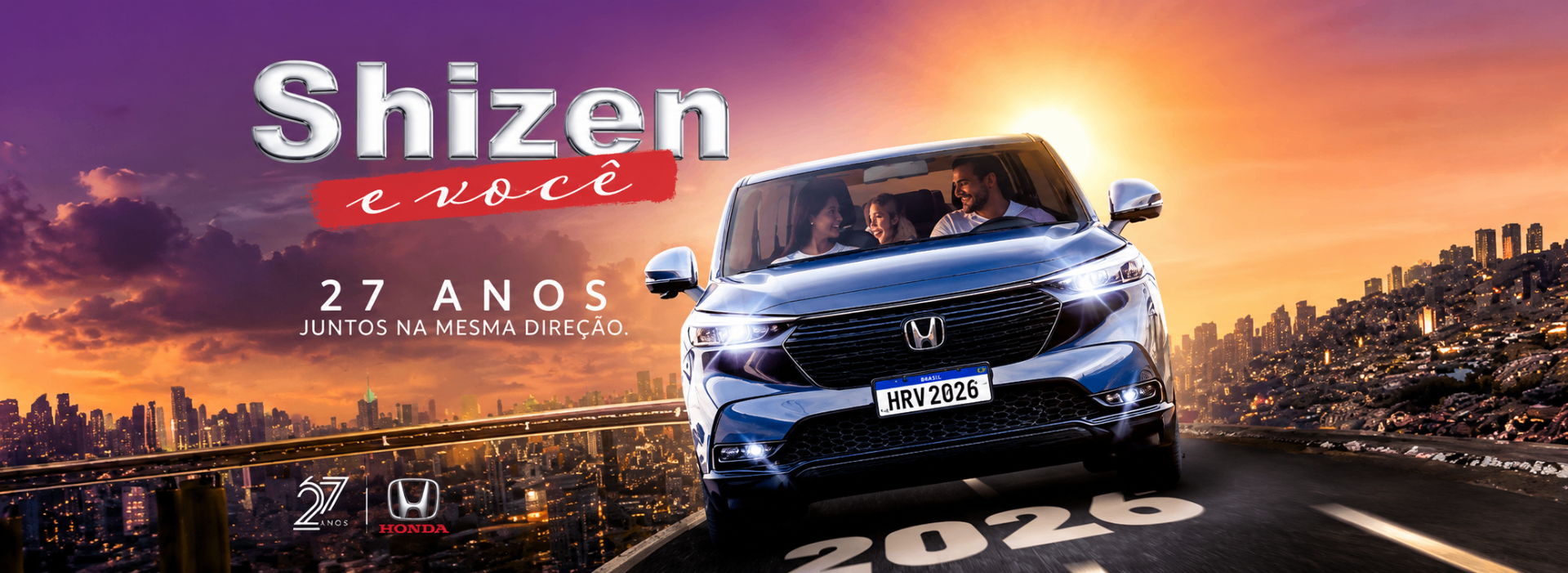 Shizen 27 Anos — Honda HR-V